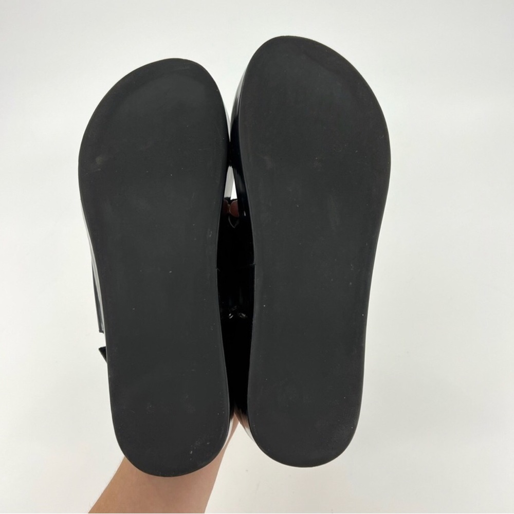 “Jeffery Campbell” Platform Wedged Sandals Black Size 9 - Picture 7 of 8